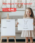 Canvas Boards for Painting 36 Pack, 11x14 Inch Blank Canvas Panels, 100% Cotton - Image 2