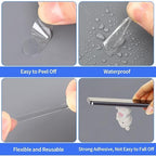 JANYUN 140 Pcs Double Sided Sticky Dots, 8 x 10 mm Square Putty Tape | Square - Image 6