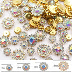 100pcs Crystal AB Gems Sew on Rhinestones - Image 2