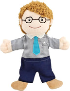 Family Hand Puppets for Kids, Includes Grandpa, Birthday Gifts by LOMTRATS