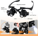 MLOGIROA Head Magnifying Glass - Image 8