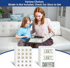 600 Pockets Acid Free Coin Sleeves, Non Stick and Non Glare, Fit - Image 7