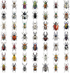 50 PCS Realistic Beetle Stickers - Image 3