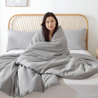 ROSGONIA Oversized King Comforter 120x120 - Image 2