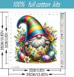 Easter Gnome Stamped Cross Stitch Kits - Image 2