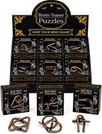 24 Pcs Brain Teaser Puzzles for Kids Teens Adults by Unknown
