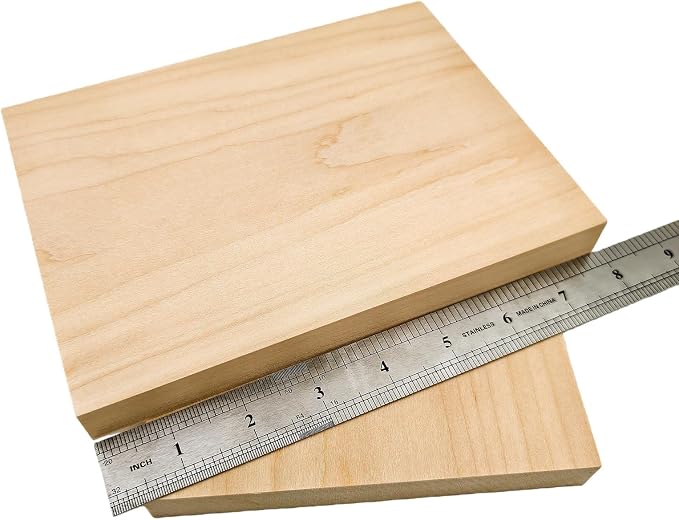2PCS Unfinished Basswood Blocks - Image 3