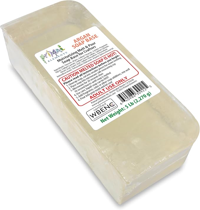 Primal Elements Argan Oil Soap Base by PrimalElements