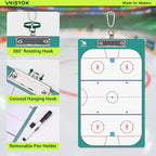 WISYOK Hockey Clipboard for Coaches, Dry Erase | - Image 4