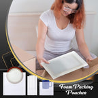 Frienda 120 Pcs Moving Dishes Packing Kit 30 Foam Sheets 90 Pcs 6-Size Plate - Image 7