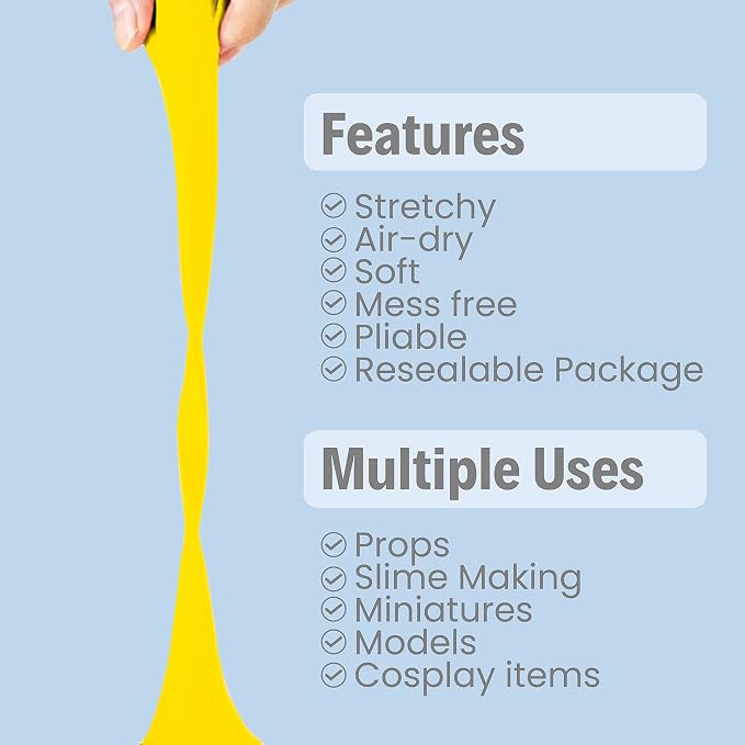 BOHS Yellow Modeling Foam Clay - Image 2