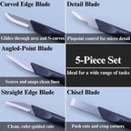 ALLEX Japanese Exacto Craft Knife Set - Image 4