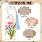 60 Sets Blank Kraft Paper Bookmarks Kit - Image 3