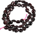 HAAMIIQII Natural Red Garnet Pebble Stone 5-8mm Small Irregular Freeform by HAAMIIQII