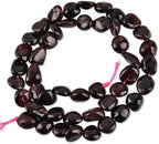 HAAMIIQII Natural Red Garnet Pebble Stone 5-8mm Small Irregular Freeform by HAAMIIQII