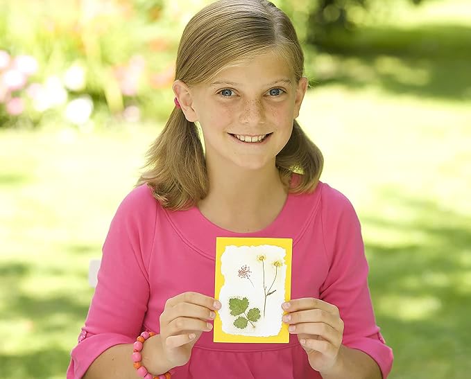 4M Green Creativity Pressed Flower Art Kit, Recycle Flowers Art & Crafts DIY Kit - Image 8