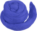 MECCANIXITY Wool Roving Yarn Soft Felting Wool 50g/1.76oz Pure Chunky Roving by MECCANIXITY