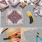 HEADLEY TOOLS 18" x 24" Thickened Self Healing Cutting Mat, A2 Rotary Cutting - Image 5