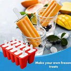 Popsicles Molds, 10 Pieces Silicone Ice Pop Molds - Image 4