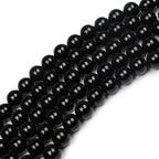 MJDCB Natural Stone Bead Black Onyx Gemstone Loose Beads - Image 5