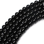 MJDCB Natural Stone Bead Black Onyx Gemstone Loose Beads - Image 5