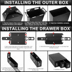 Card Storage Box, 10800+ Trading Card Storage 1950+ Toploader Card Storage Box - Image 6