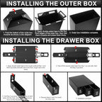 Card Storage Box, 14400+ Trading Card Storage 2700+ Toploader Card Storage Box - Image 6