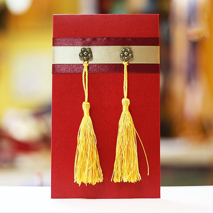 VAPKER 100 Pieces Purple Silky Handmade Soft Tassels 13cm/5-Inch - Image 7