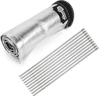 Wire Heat Shield Sleeve Aluminized Heat Shroud Heat Sleeving Fuel Line 2.2" - Image 7