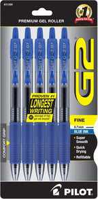 Pilot G2 Premium Gel Roller Pens, Fine Point 0.7 mm, Journaling, and Office by PilotCorporationofAmerica