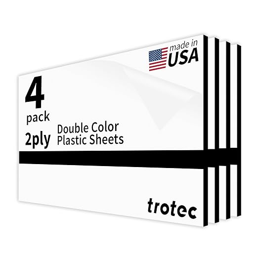 Trotec TroLase | 12"x24"x1/8", Guillotine | Made in USA by TrotecEngravingSupplies