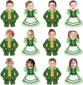 FOBSME 100 Pcs St. Patrick's Day Leprechaun Cutouts 5.91 Inch St. Patrick's Day by FOBSME