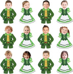 FOBSME 100 Pcs St. Patrick's Day Leprechaun Cutouts 5.91 Inch St. Patrick's Day by FOBSME