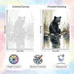 Yezavesu Framed Paint by Numbers Kit - Image 3