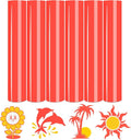 Tintnut Light Red Neon Heat Transfer Vinyl, easy cut & weed, stretch washable by Tintnut