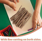 Didiseaon 100pcs 3. 9-inch Natural Wood Sticks, Tea Tree & Boxwood, Driftwood - Image 9