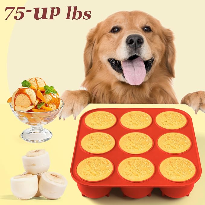 9-Cavity Silicone Frozen Dog Treat Mold - Image 6