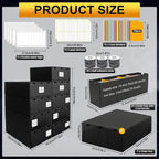 Trading Card Storage Box, Includes 21-600 CT Boxes & Card Dividers, + Trading - Image 3