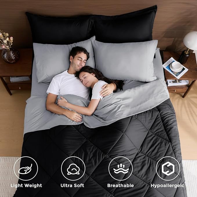 HEVUMYI Queen Comforter Set - Image 2
