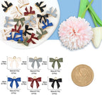 Bow Charms for Bracelet Jewelry Making Cute Bracelet Charms | 18Pcs, Bow Charms - Image 7