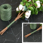 TIMESETL 656 Feet Floral Bind Wire Rustic Vine Wrapping Wire, Paper Covered - Image 6