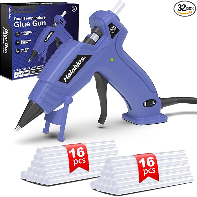 Halobios Mini Dual Temp Hot Glue Gun by Halobios