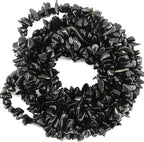 Crystal Chips with Holes for Jewelery Making 5mm-8mm Natural Gemstone Beads - Image 2