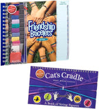 Klutz Craft Books Set, Friendship Bracelets and Cat's Cradle String Figures by Unknown