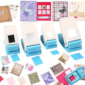 BAOFALI 4Pcs /Set Stamp Puncher Stamp Punch 1x0.8 &1.5 &1 &1.25x1.5inch Postage by BAOFALI