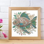 ZQEATRY Fish Animal Special Shape Diamond Art Kits - Image 4