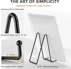 TR-LIFE 4 Pack 8 Inch Large Plate Stands - Image 3