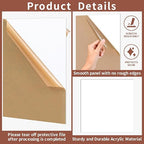 1/8 Thick 12 x 12 inch Acrylic Sheets - Image 4