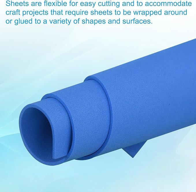 PATIKIL 30 Pack EVA Foam Sheets, Dark Blue - Image 5