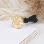 UNIQOOO Magnolia Flowers Wax Seal Stamp - Image 2